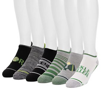 Men's MUK LUKS 6-Pack Pickleball Lowcut Socks