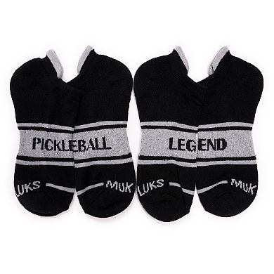 Men's MUK LUKS 6-Pack Pickleball Lowcut Socks