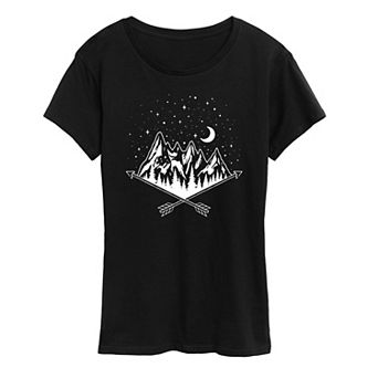 Women's Mounatin Scene Graphic Tee