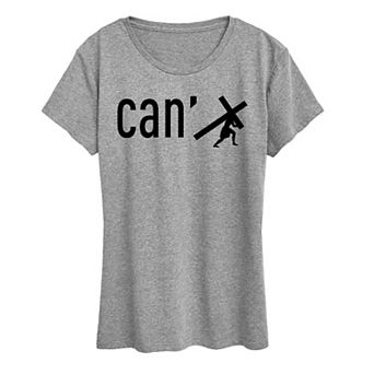 Women's Can With Jesus Graphic Tee