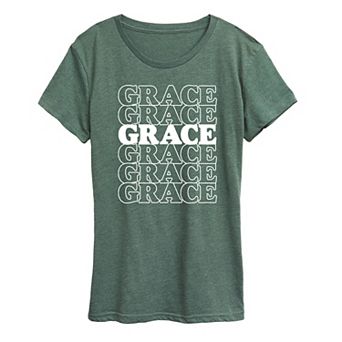 Women's Grace Stacked Graphic Tee