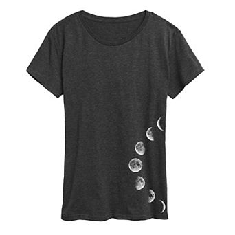 Women's Moon Phases Graphic Tee