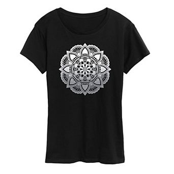 Women's Decorative Gradient Graphic Tee