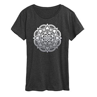 Women's Decorative Gradient Graphic Tee