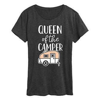 Women's Queen of the Camper Graphic Tee