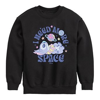 Disney's Lilo & Stitch Boys 8-20 I Need More Space Fleece Sweatshirt