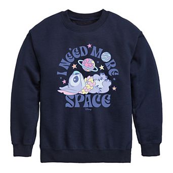 Disney's Lilo & Stitch Boys 8-20 I Need More Space Fleece Sweatshirt
