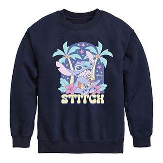 Disney's Lilo & Stitch Boys 8-20 Palm Trees Fleece Sweatshirt