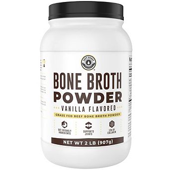 Bone Broth Protein, Left Coast Performance, Vanilla, 32oz