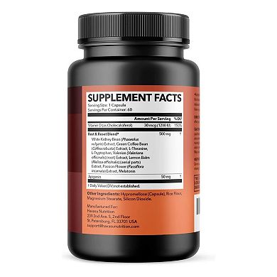 Night Time Fat Burner + Apigenin Capsules, 60ct
