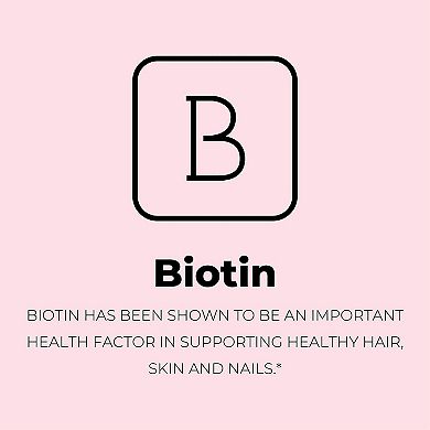 Collagen Caps With Biotin, Hyaluronic Acid  Skin, Hair, Joint Health  120ct