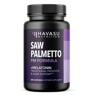 Saw Palmetto PM Extra Strength Capsules, 200 ct