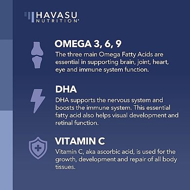 Omega + DHA Gummies, Lemon & Orange Flavor, 60ct