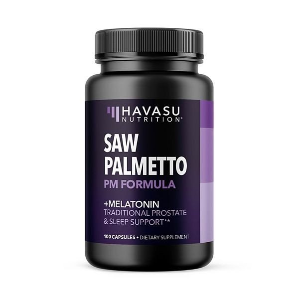 Saw Palmetto With Melatonin & Chamomile Bladder Support 100ct