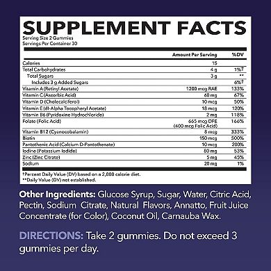 Havasu Nutrition - Multivitamin Gummies With Daily Vitamins & Minerals  60 Gummies