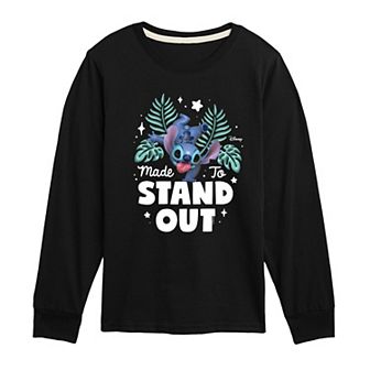 Disney's Lilo & Stitch Boys 8-20 Made To Stand Out Long Sleeve Graphic Tee