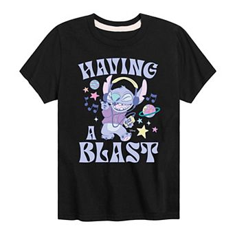 Disney's Lilo & Stitch Boys 8-20 Having A Blast Graphic Tee