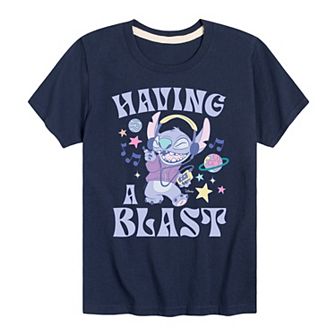 Disney's Lilo & Stitch Boys 8-20 Having A Blast Graphic Tee