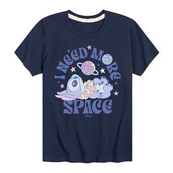 Disney's Lilo & Stitch Boys 8-20 I Need More Space Graphic Tee
