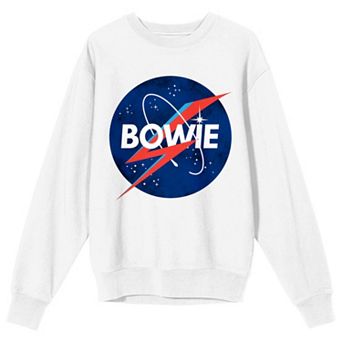 Juniors' David Bowie Space Bowie Long Sleeve Graphic Tee