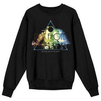 Juniors' Pink Floyd Rainbow Live Photo Long Sleeve Graphic Tee