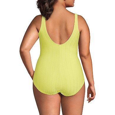 Plus Size Lands' End Tugless One Piece Swimsuit