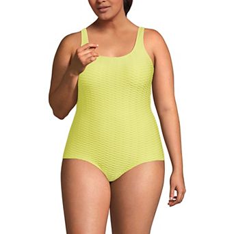 Plus Size Lands' End Tugless One Piece Swimsuit