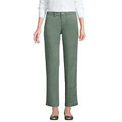 Womens Green Petite Pants - Bottoms, Clothing