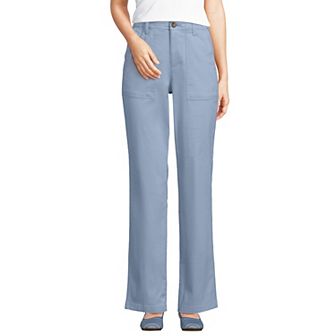 Petite Lands' End High-Rise Chino Utility Pants