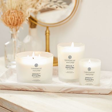 Chesapeake Bay Peace + Tranquility Cashmere Jasmine Jar Candle