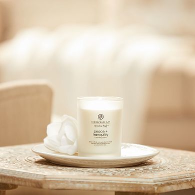 Chesapeake Bay Peace + Tranquility Cashmere Jasmine Jar Candle