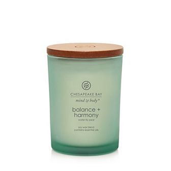 Chesapeake Bay Balance + Harmony Water Lily Pear Single Wick Jar Candle