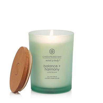 Chesapeake Bay Balance + Harmony Water Lily Pear Medium Jar Candle