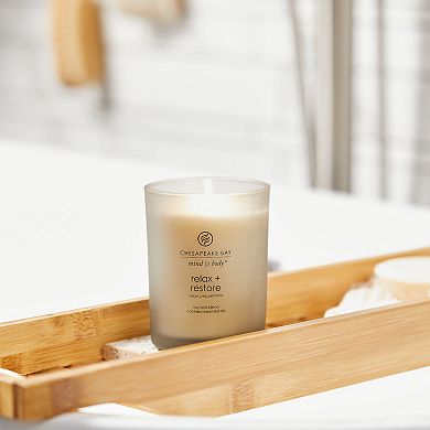 Chesapeake Bay Relax + Restore Sage Peppermint Jar Candle