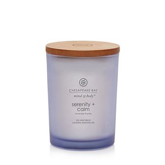 Chesapeake Bay Serenity + Calm Lavender Thyme Single Wick Jar Candle