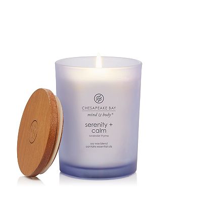 Chesapeake Bay Serenity + Calm Lavender Thyme Medium Jar Candle