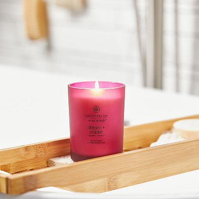 Chesapeake Bay Dream + Inspire Raspberry Coconut Medium Jar Candle