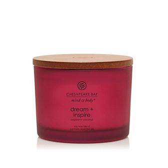 Chesapeake Bay Dream + Inspire Raspberry Coconut 3-Wick Jar Candle