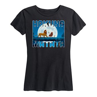 Disney's Lion King Women's Hakuna Matata Graphic Tee