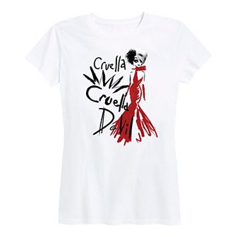 Disney's Cruella Women's De Vil Graphic Tee
