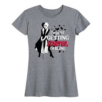 Disney's Cruella Women's Just Getting Started Graphic Tee