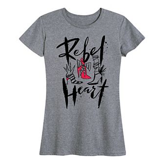 Disney's Cruella Women's Rebel Heart Graphic Tee