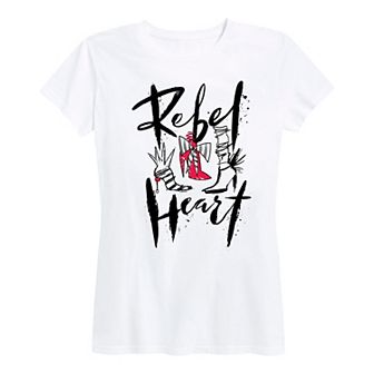 Disney's Cruella Women's Rebel Heart Graphic Tee