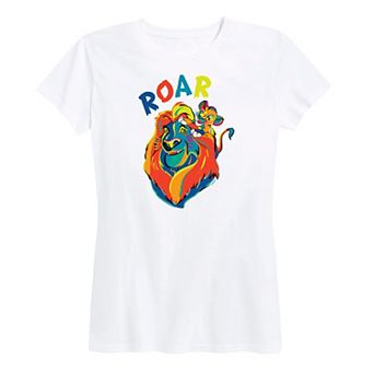 Disney's Lion King Mufasa & Simba Women's Roar Graphic Tee