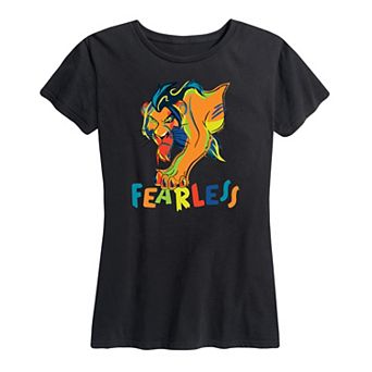 Disney's Lion King Scar Women's Fearless Graphic Tee