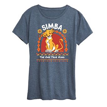 Disney's Lion King Simba Women's One True King Graphic Tee
