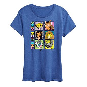 Disney's Lion King Women's Grid Graphic Tee