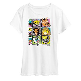 Disney's Lion King Women's Grid Graphic Tee