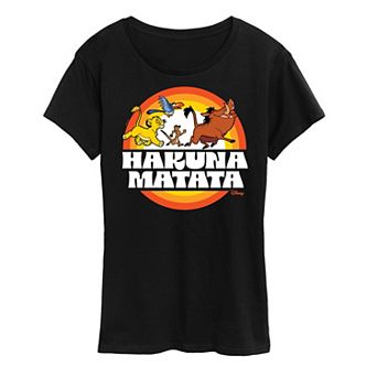 Disney's Lion King Women's Hakuna Matata Graphic Tee