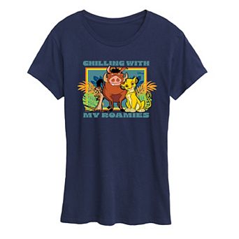 Disney's Lion King Women's Chilling Graphic Tee